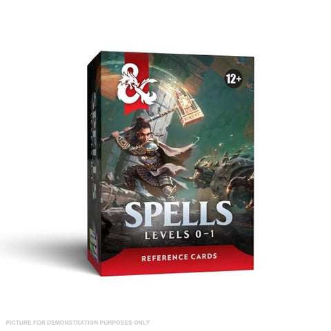 [PREORDER] Dungeons & Dragons Reference Spells Levels 0 - 1