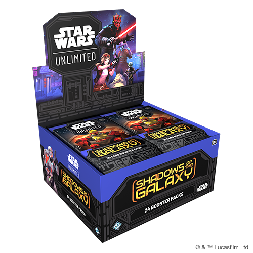 Star Wars: Unlimited - Shadows Of The Galaxy Boosters [SEALED BOX]