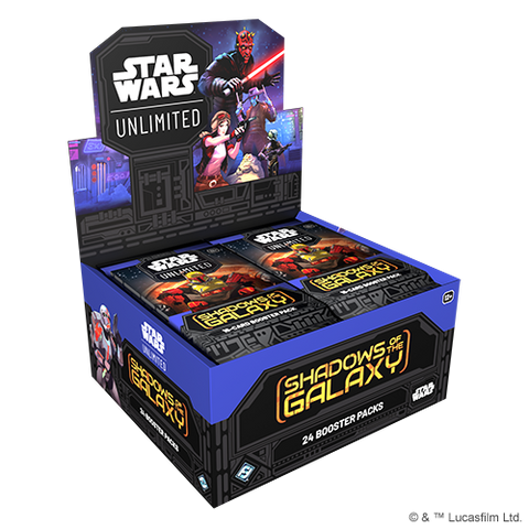 Star Wars: Unlimited - Shadows Of The Galaxy Boosters [SEALED BOX]