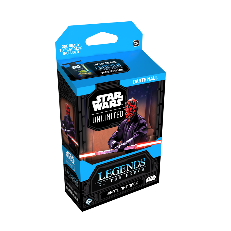 Star Wars: Unlimited - Legends Of The Force Spotlight Deck Darth Maul
