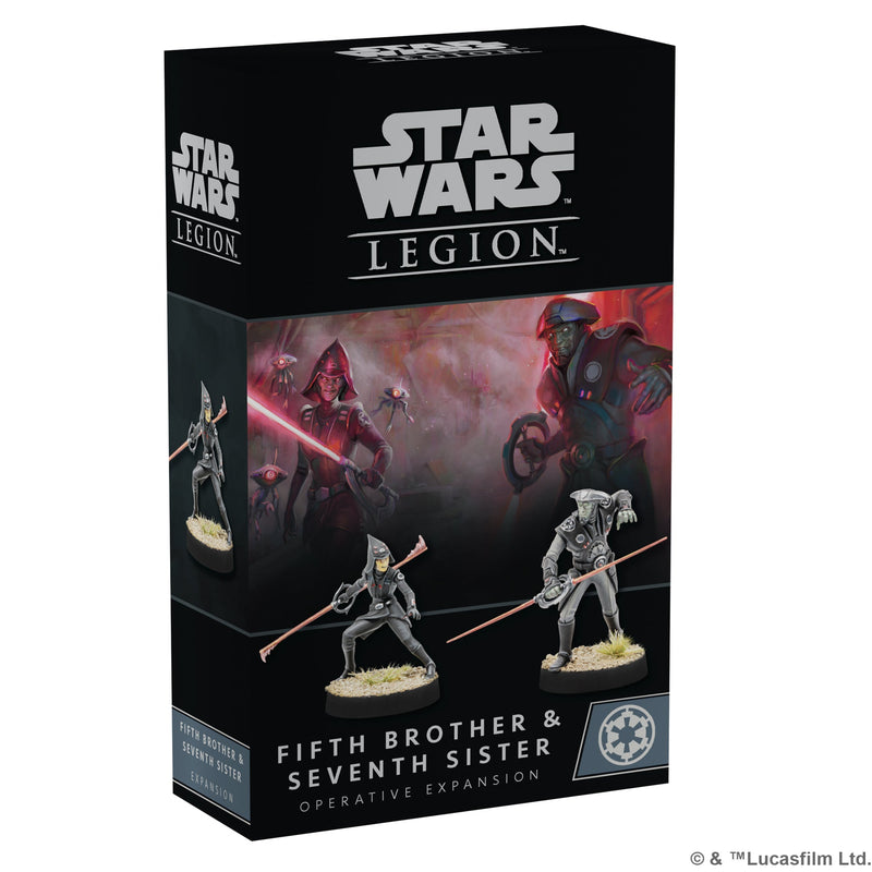 [PREORDER] Star Wars Legion - Fifth Brother and Seventh Sister Operative Expansion