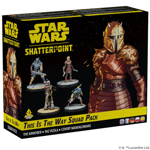 Shatterpoint: 'This Is The Way' The Armorer Squad Pack