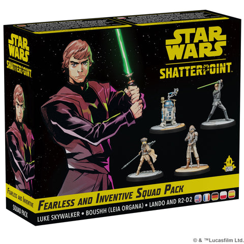 Shatterpoint: 'Fearless and Inventive' Luke Skywalker Squad Pack