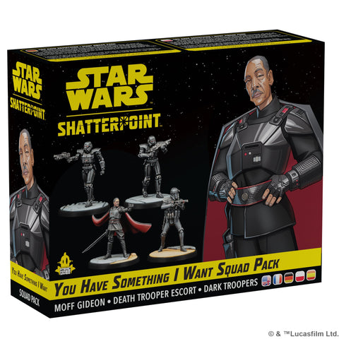 Shatterpoint: 'You Have Something I Want' Moff Gideon Squad Pack