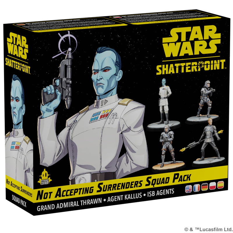 Shatterpoint: 'Not Accepting Surrenders' Grand Admiral Thrawn Squad Pack