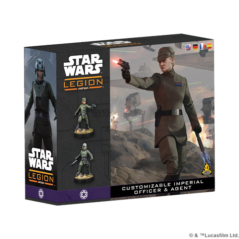 Star Wars Legion - Customizable Imperial Officer & Agent