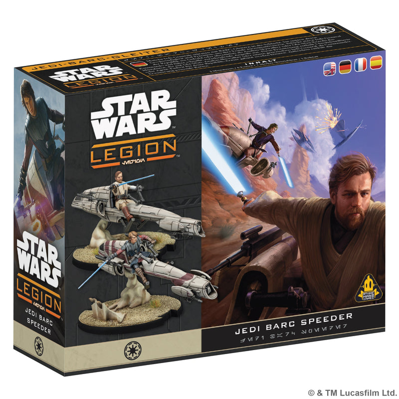 [PREORDER] Star Wars Legion - Jedi General on BARC Speeder
