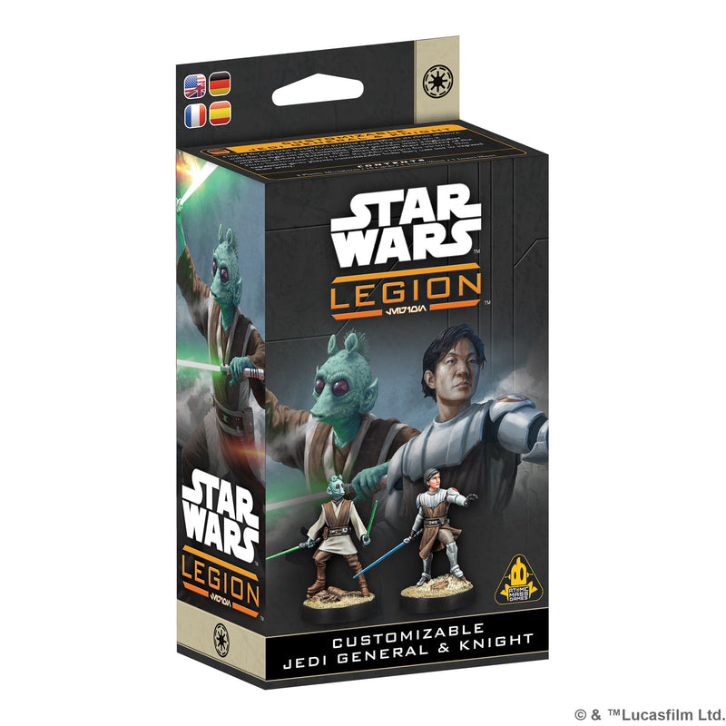 Star Wars Legion - Customizable Jedi General and Knight