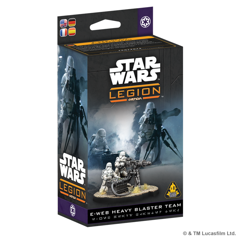 Star Wars Legion - E-Web Heavy Blaster Team