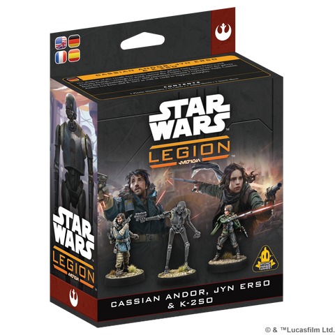 Star Wars: Legion - Cassian Andor, Jyn Erso & K-2SO