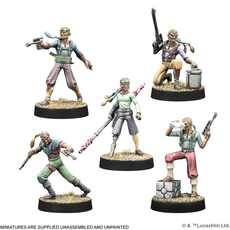 Star Wars Legion - Hondo Ohnaka & Weequay Pirates