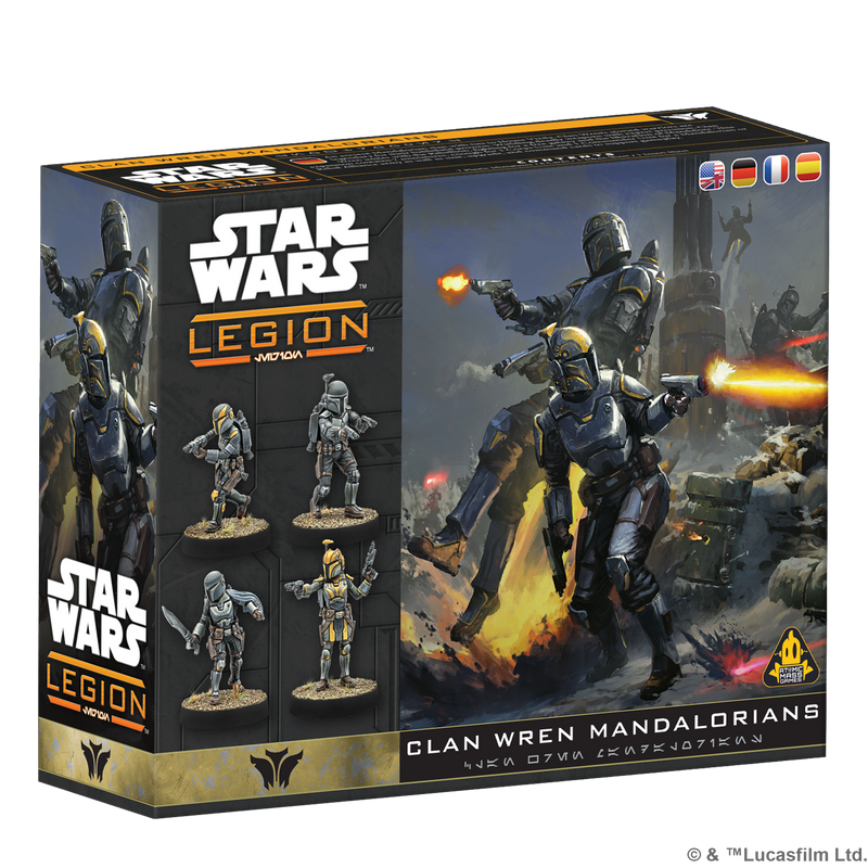 Star Wars Legion - Clan Wren Mandalorians