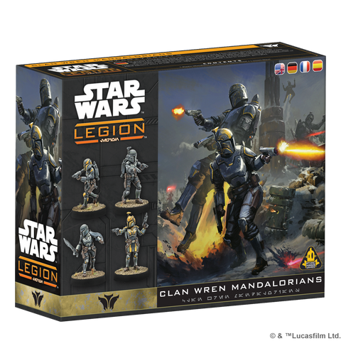 Star Wars Legion - Clan Wren Mandalorians