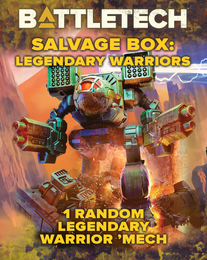 Battletech Legendary Warriors Salvage Box
