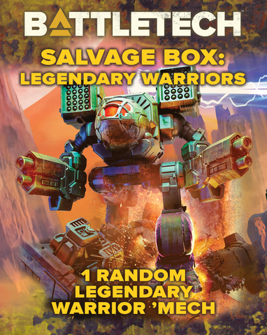 Battletech Legendary Warriors Salvage Box