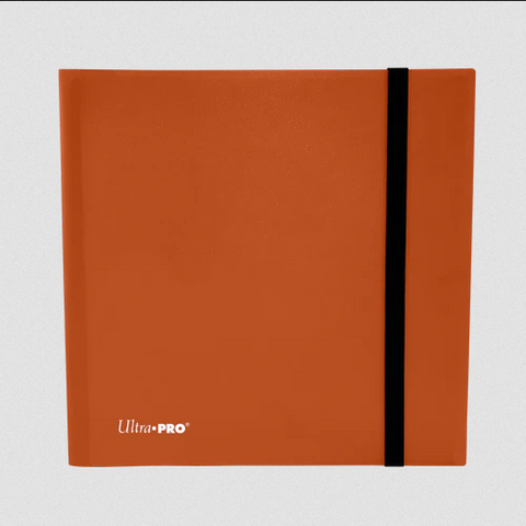 12-Pocket Eclipse PRO Binder - Pumpkin Orange