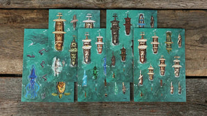 Pirate Borg Naval Combat Token Pack