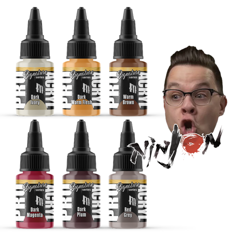 Pro Acryl Ninjon Signature Paint Set