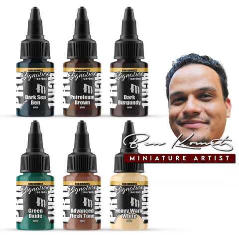 Pro Acryl Ben Komets Signature Paint Set 3