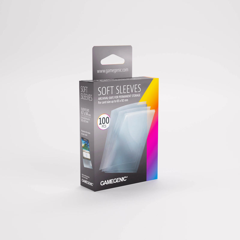 Gamegenic Board Game Sleeves (Size: Soft 67 x 94 mm)