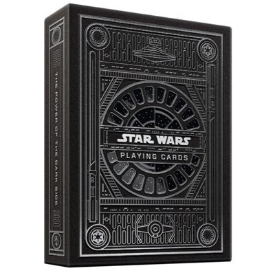 Theory 11 Deck Star Wars Playing Cards Dark Side Grey