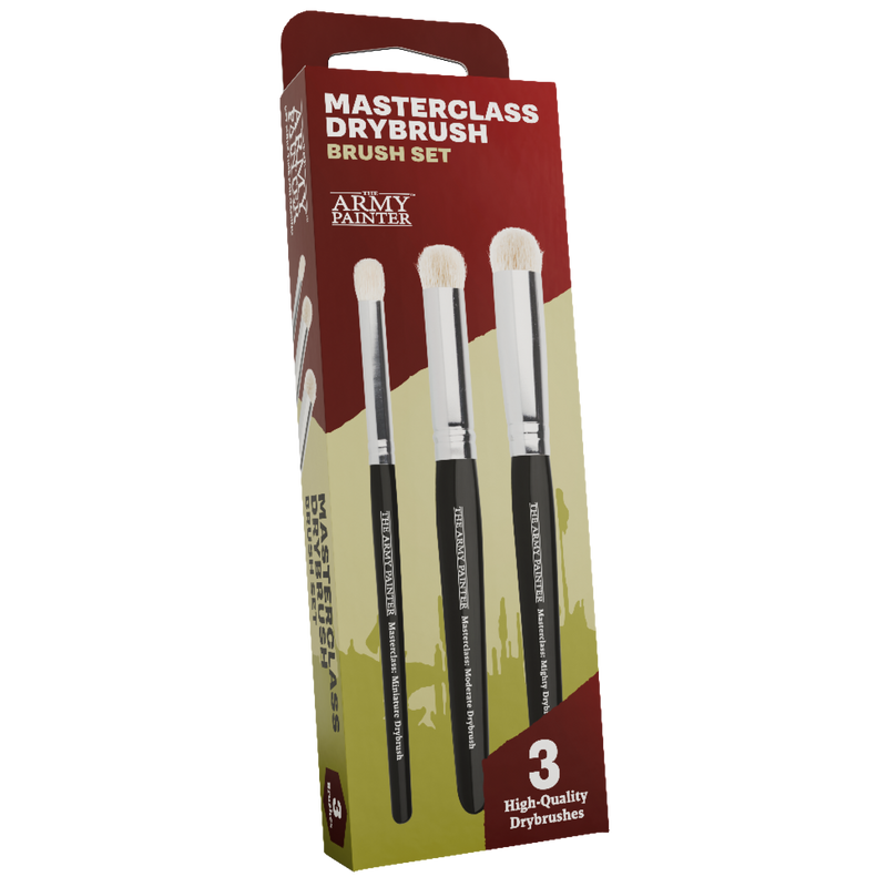 Army Painter Masterclass Drybrush Brush Set