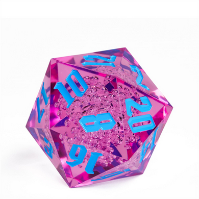 55m Purple Bubble D20