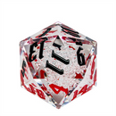 55m Red & Black Bubble D20