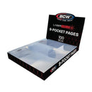 BCW 9 Pocket Page for Standard Size Cards Box of 100