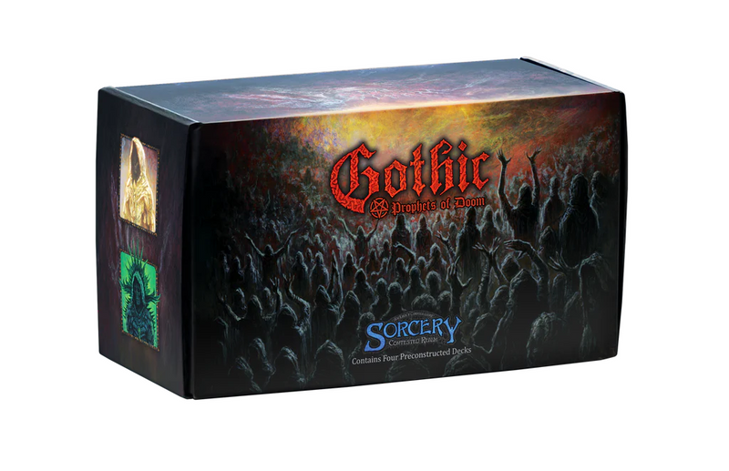 Sorcery: Contested Realm Gothic Prophets Of Doom Deck Display