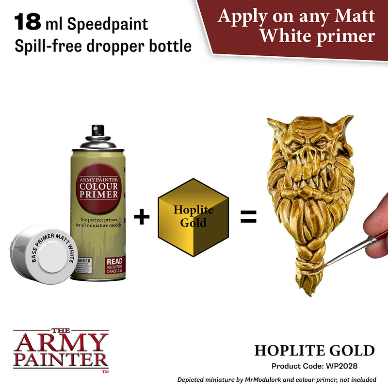 Hoplite Gold Metallic Speedpaint