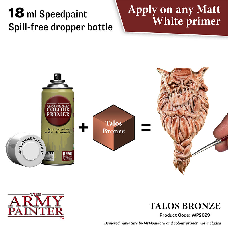 Talos Bronze Metallic Speedpaint