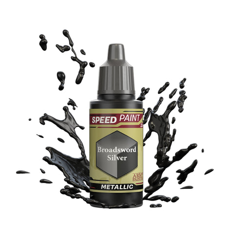 Broadsword Silver Metallic Speedpaint