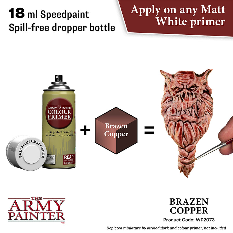 Brazen Copper Metallic Speedpaint