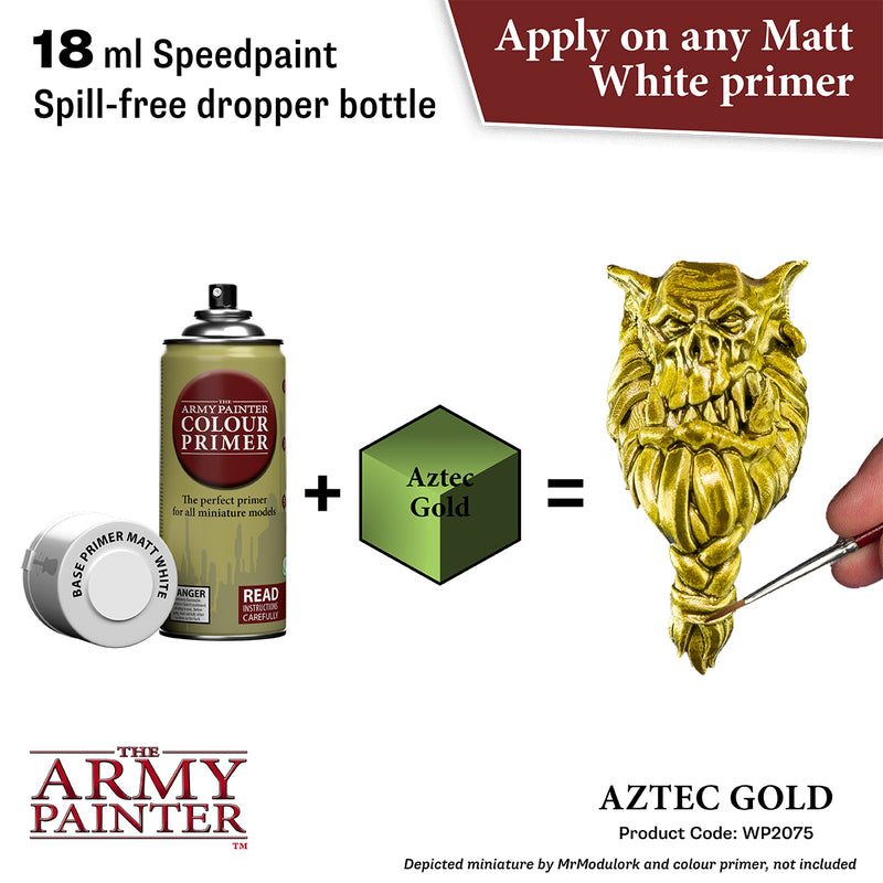 Aztec Gold Metallic Speedpaint
