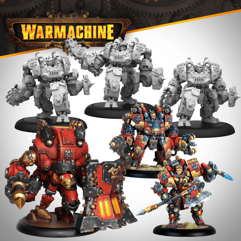 Warmachine MKIV Khador Annihilators Command Cadre