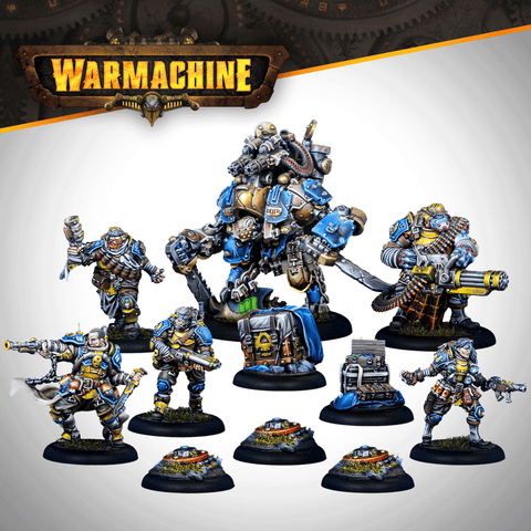 Warmachine MKIV Cygnar Gravediggers Command Starter