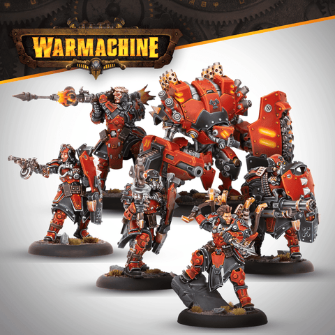 Warmachine MKIV Khador SKS-6 Command Cadre