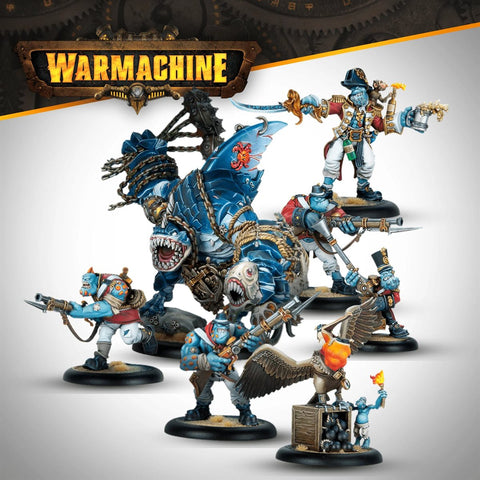 Warmachine MKIV Southern Kriels Command Cadre Foulblood's Armada