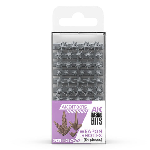 AK Interactive WEAPON SHOT FX – AK BASING BITS