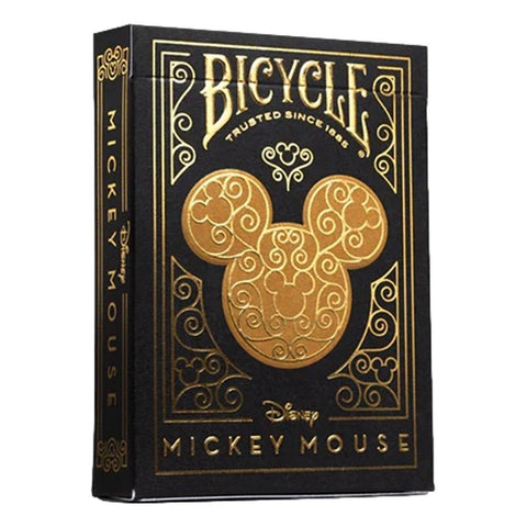 Bicycle Deck Disney Black & Gold Mickey