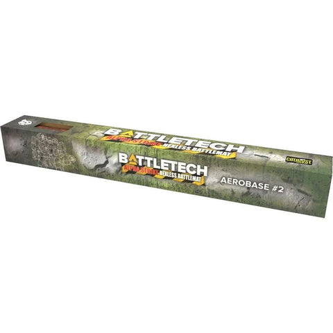 Battletech Battlemat Aerobase 2 And Grassland Hills 1