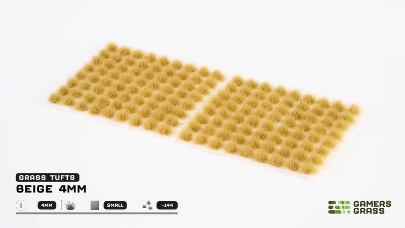 Gamers Grass: Beige Small 4mm Tuft