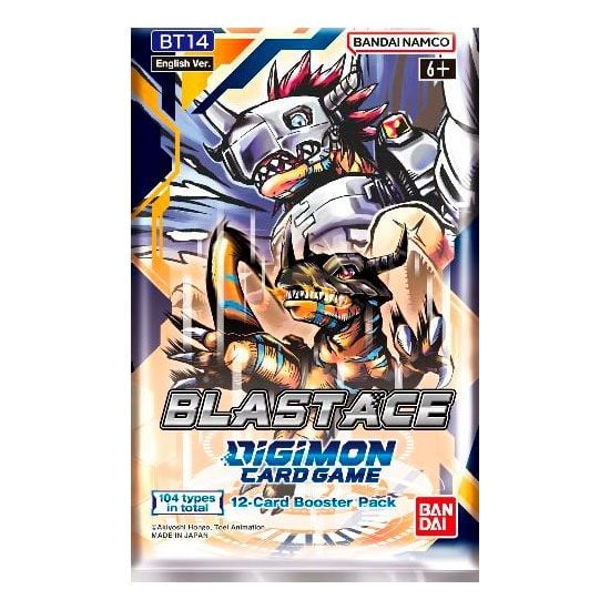 Digimon Card Game BT14 Blast Ace Booster Pack