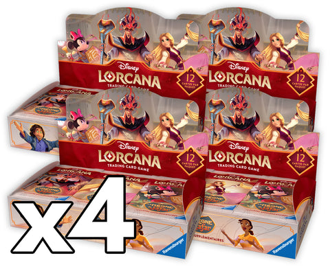 Lorcana: Reign Of Jafar Booster CASE OF 4 [Sealed Box]