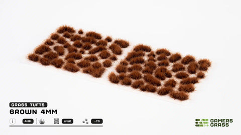 Gamers Grass: Brown Wild 4mm Tuft