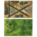 Battletech Battlemat Aerobase 1 And Rolling Woodland 1