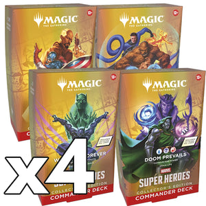 [PREORDER] MTG: Marvel Super Heroes Collector Commander Decks [Sealed Box]
