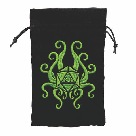 Black Oak Workshop Dice Bag - Tentacle D20
