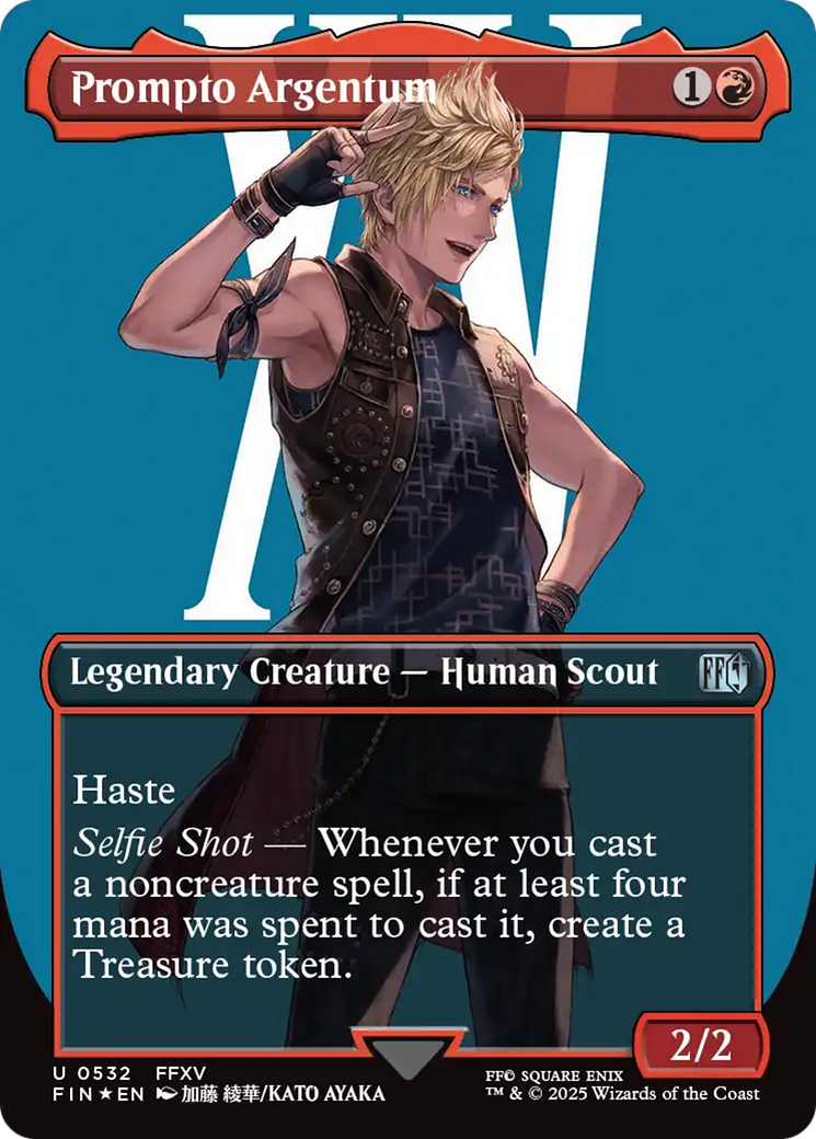 Prompto Argentum (Borderless) [FINAL FANTASY]